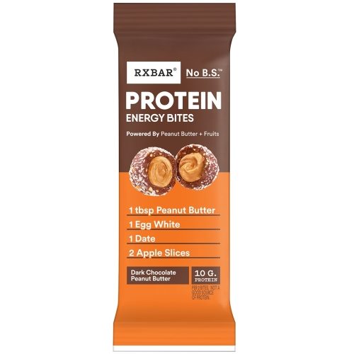 Dark Chocolate Peanut Butter RXBAR Protein Bites